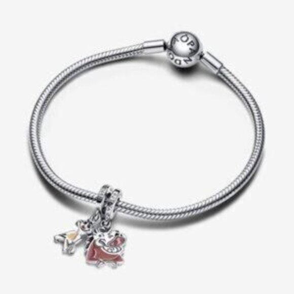 Pandora Disney The Lion?[??ing Timon & Pumbaa Splittable Dangle Charm - Picture 2 of 5